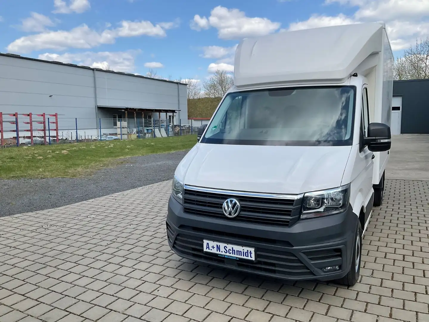 Volkswagen Crafter Koffer 35+L2+Klima+Navi+Rückfahrc+Treppe Weiß - 1