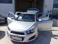 Chevrolet Aveo 1.4 16v LT+ Plateado - thumbnail 6