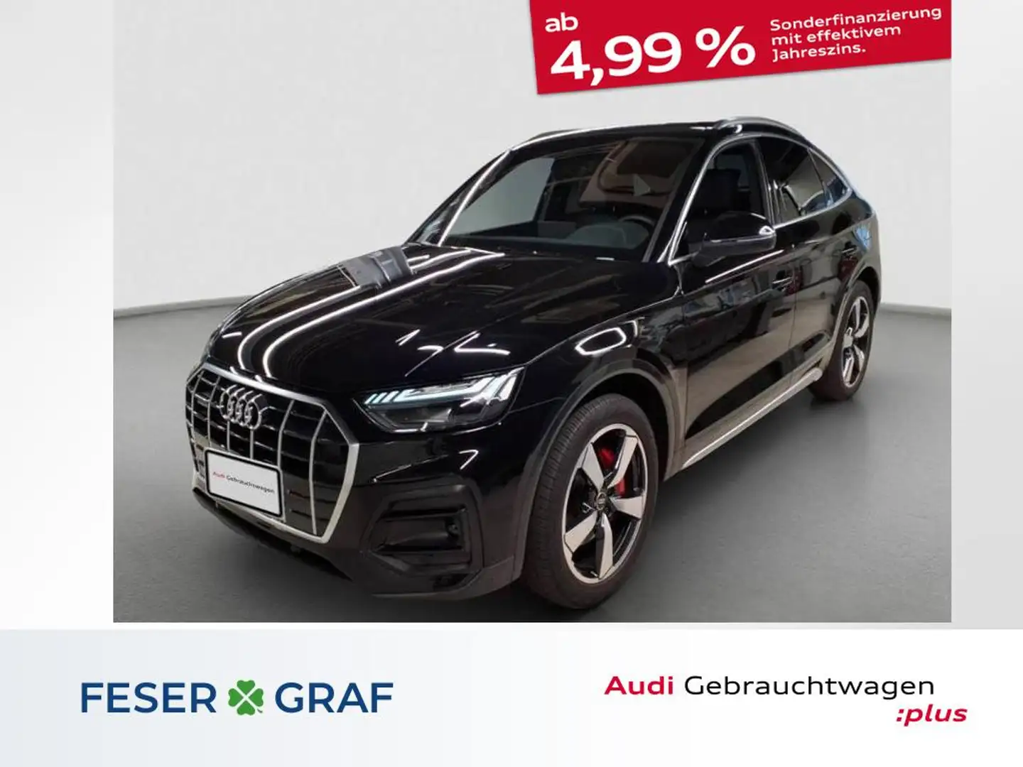 Audi Q5 SB 50TFSI e Matrix/Navi+/Kamera/adAir/AHK/ACC/Memo Schwarz - 1