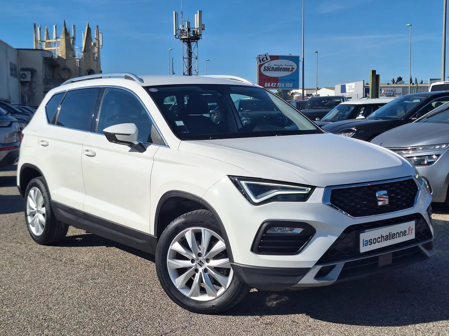 SEAT Ateca 1.5 TSI 150 ch Start/Stop DSG7 Style Blanc - 2