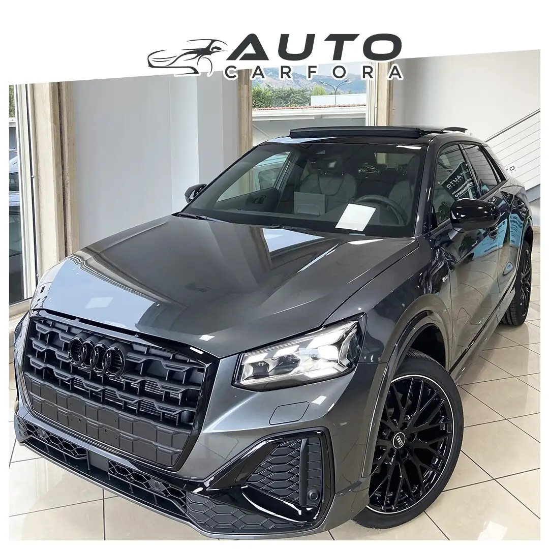 Audi Q2 Q2 35 TDI S tronic Identity Black tetto apribile Grigio - 1