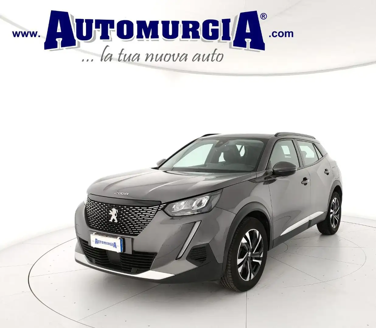 Peugeot 2008 BlueHDi 100 S&S Allure Navi Pack N1 (IVA esclusa) Gris - 2