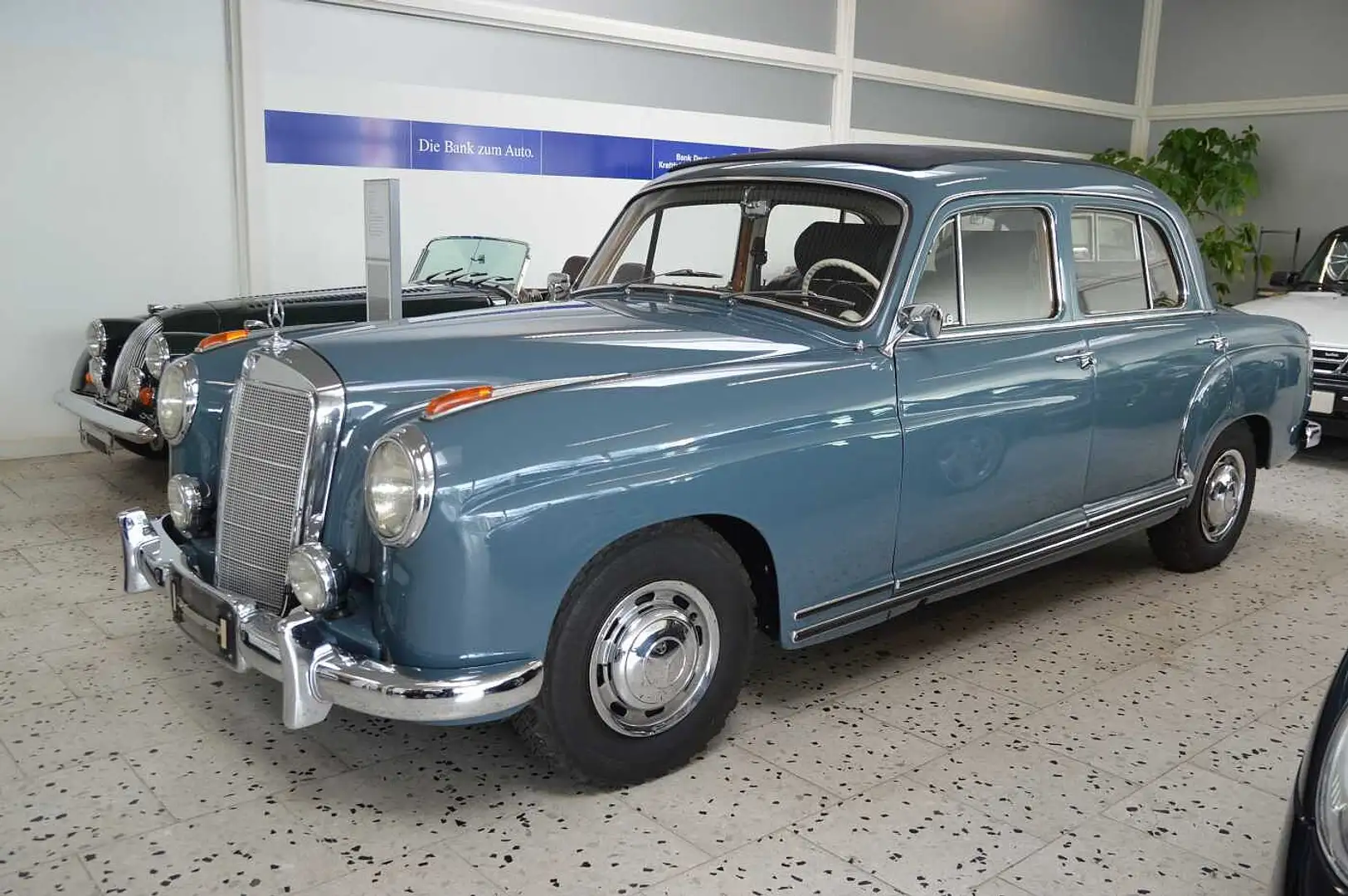 Mercedes-Benz 220A Ponton Verdeck Blauw - 2