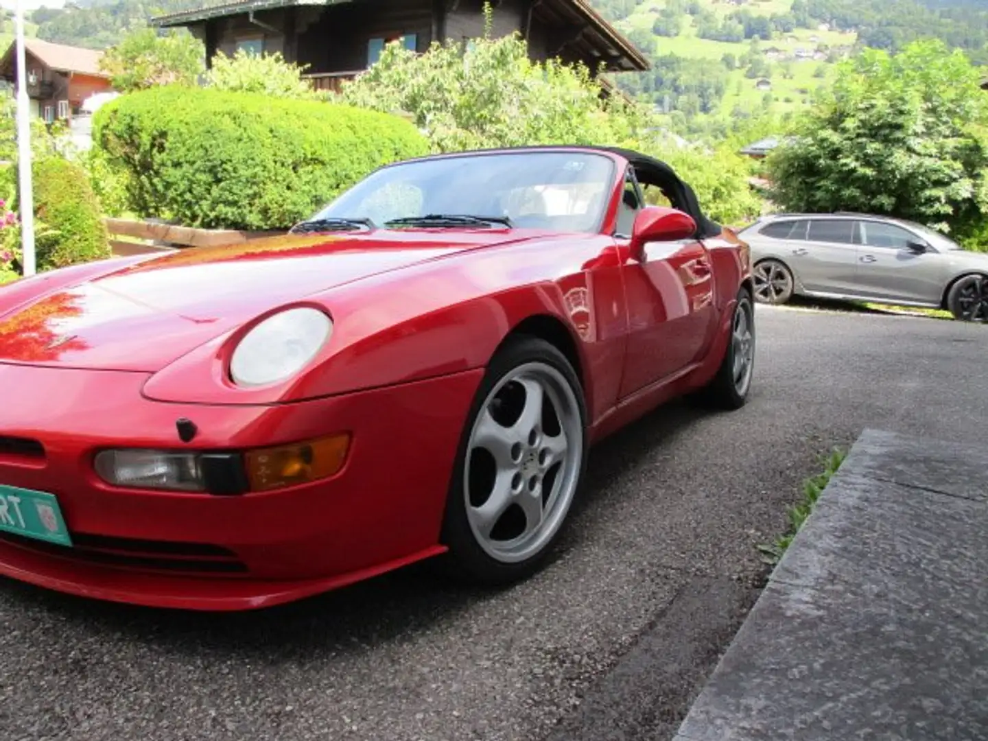 Porsche 968 968 Cabriolet Rouge - 1