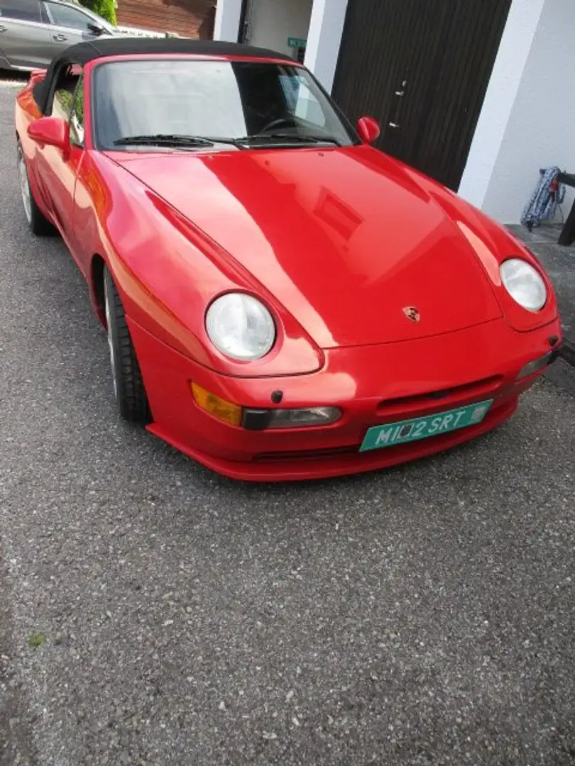 Porsche 968 968 Cabriolet Rouge - 2