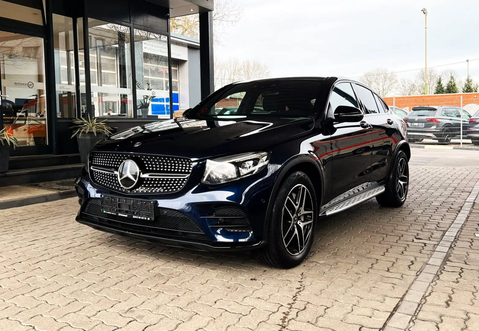 Mercedes-Benz GLC 250 d Coupe/4Matic/AMG/Kamera/LED/Leder/AHK Albastru - 1