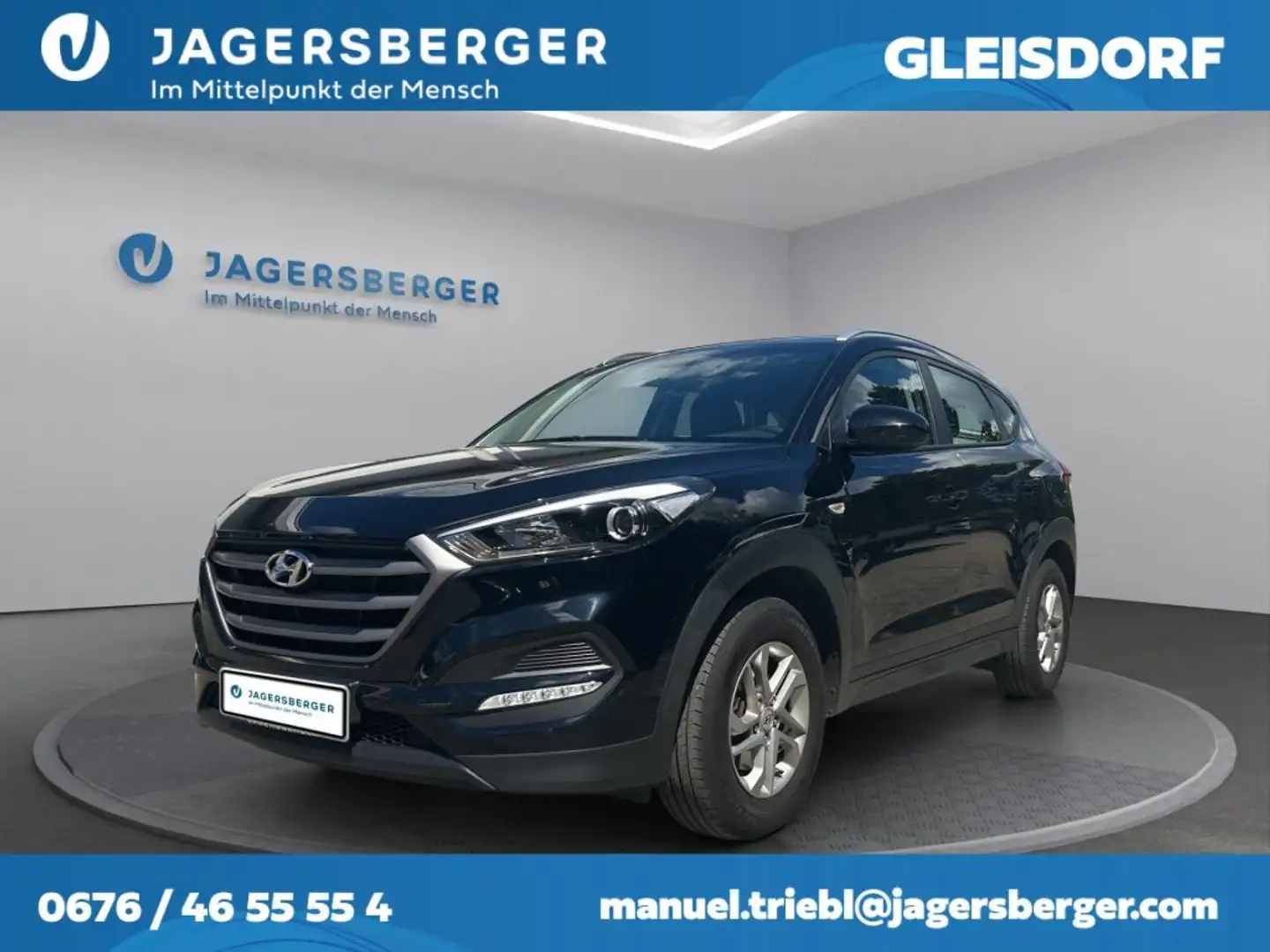 Hyundai TUCSON 1,6 GDI Comfort 2WD Schwarz - 1
