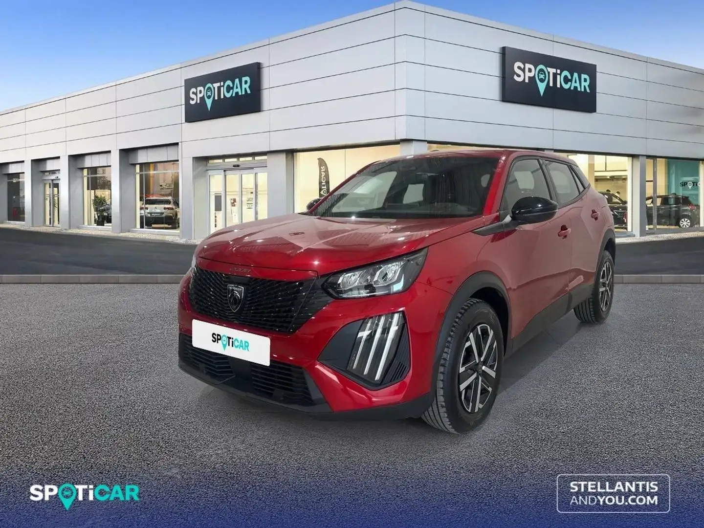 Peugeot 2008 1.2 PureTech S&S Active 100 Rojo - 1