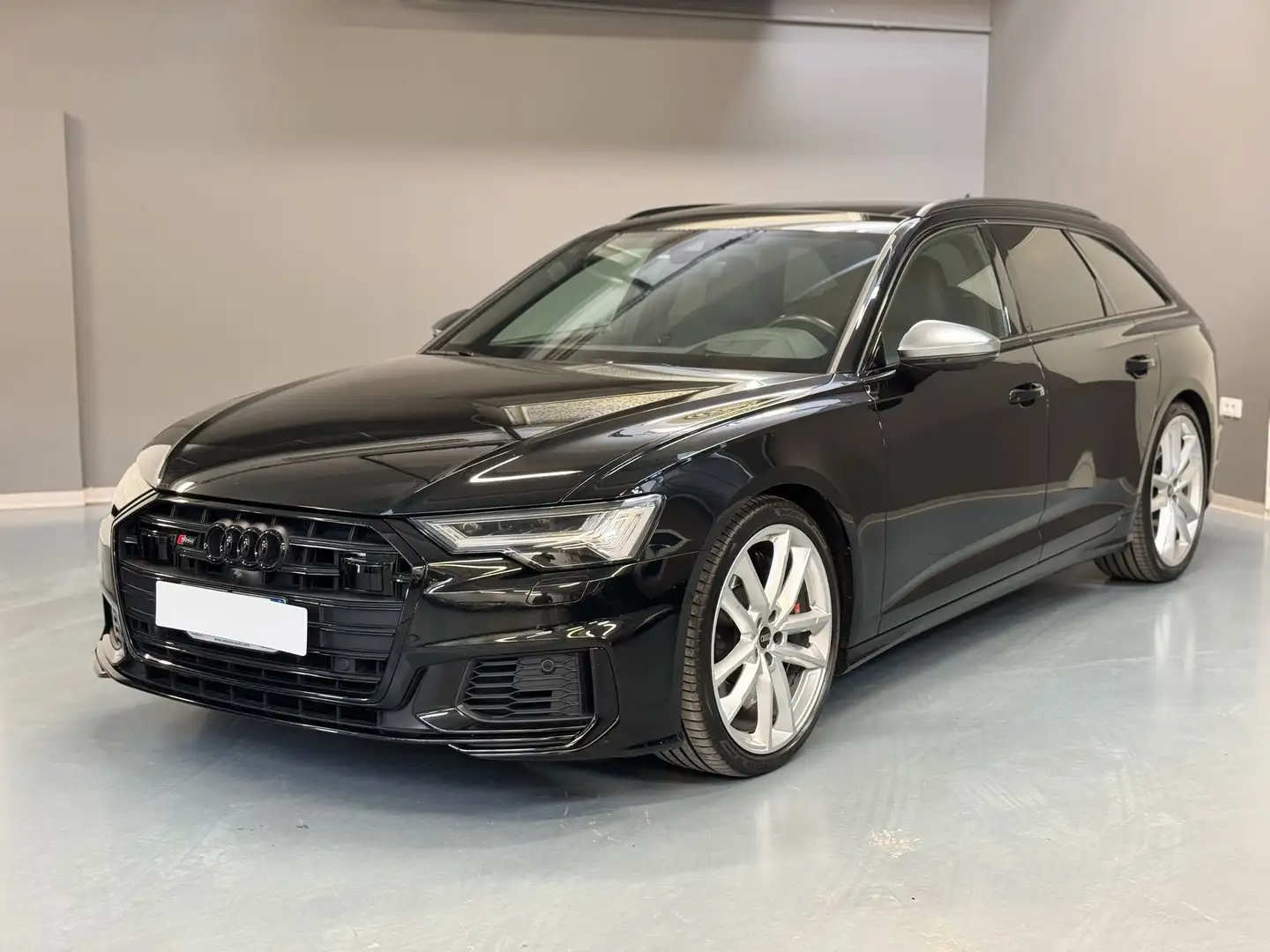 Audi A6 S6 TDI AVANT MHEV MATRIX TETTO SOSP PELLE Schwarz - 1