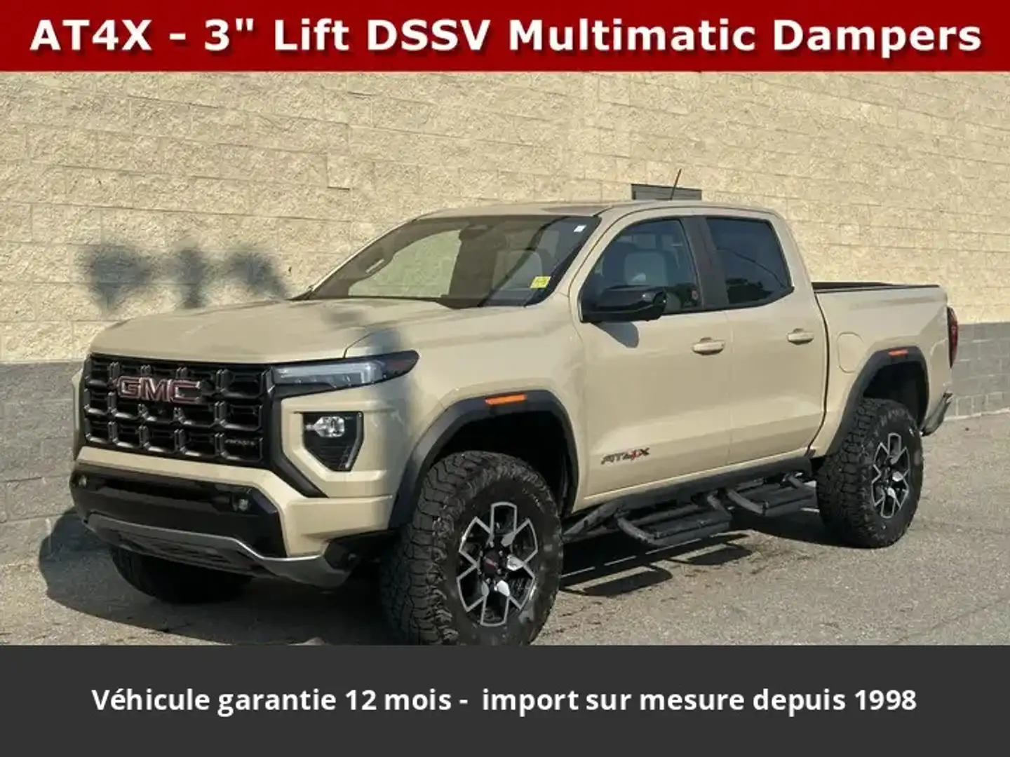 GMC Canyon AT4X Tout compris hors homologation 4500e Braun - 1