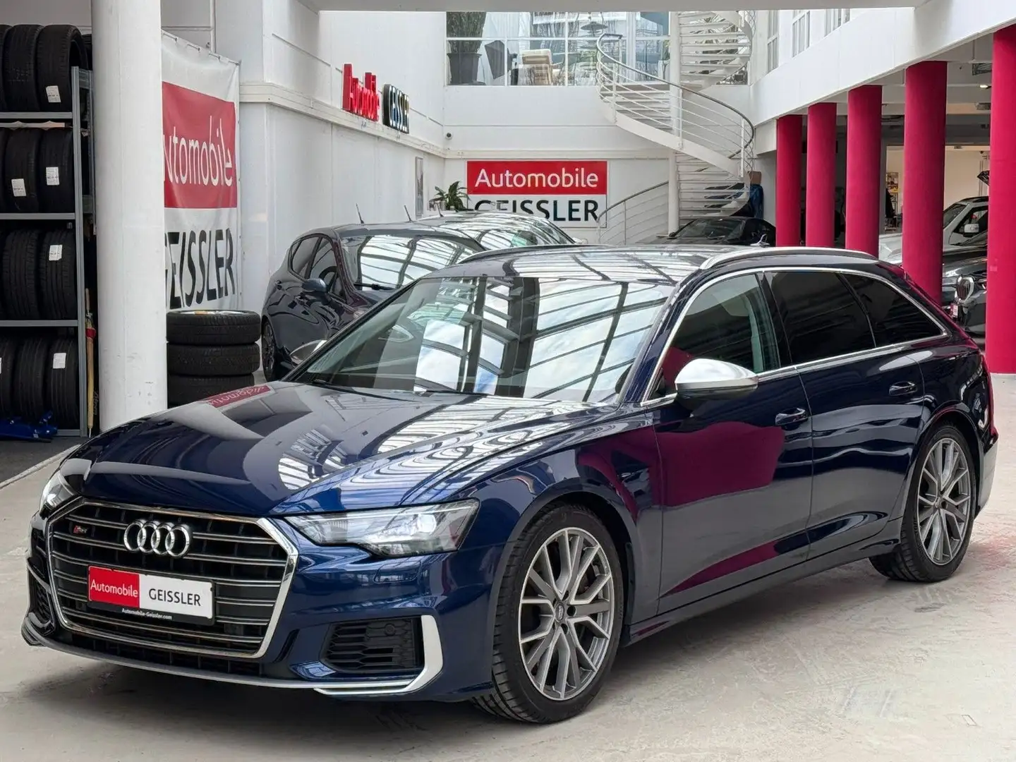 Audi S6 Avant 3.0 TDI quattro Kamera Blau - 1