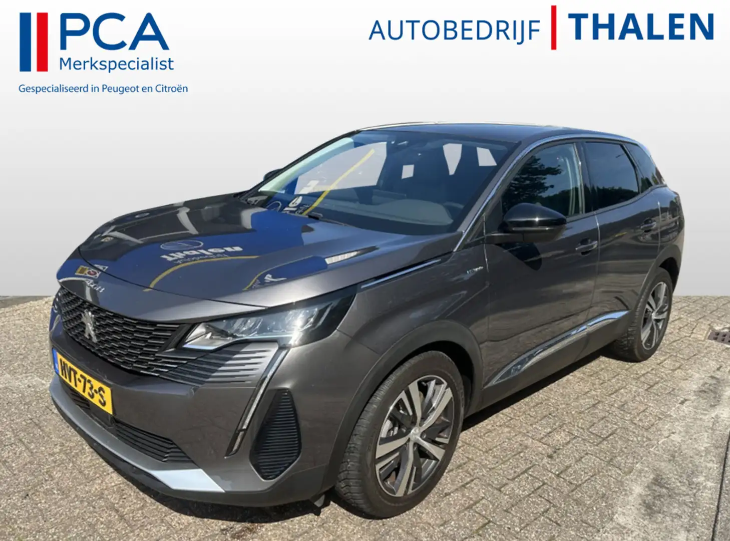 Peugeot 3008 1.6 HYbrid BL Allure Grijs - 1