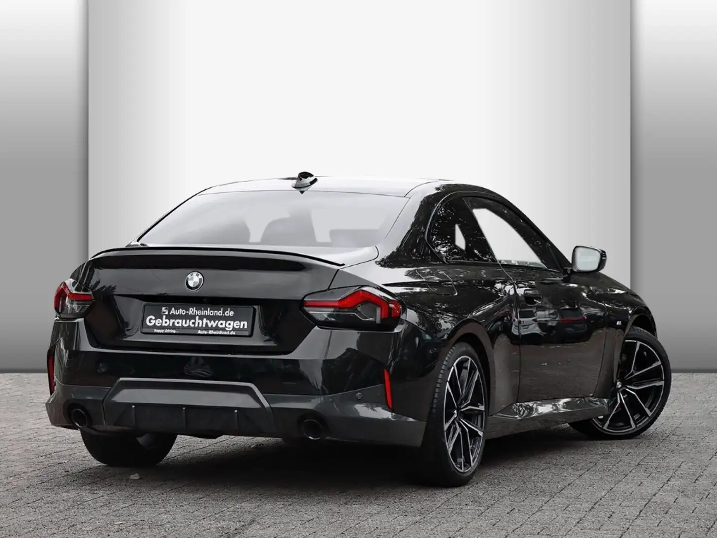 BMW 220 i Coupe M Sport Pro PANO/LIVE COCKP./NAVI Schwarz - 2