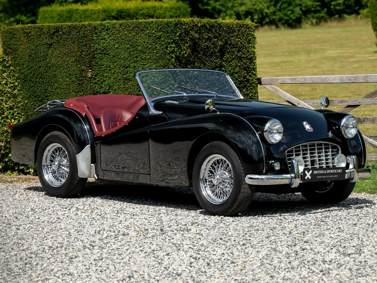 Triumph TR3 Schwarz - 1