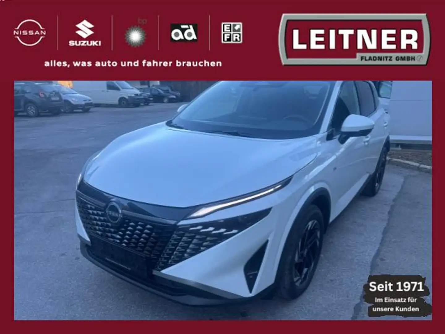 Nissan Qashqai Qashqai 1.3 DIG-T 4x4 Aut. N-Connecta Weiß - 1