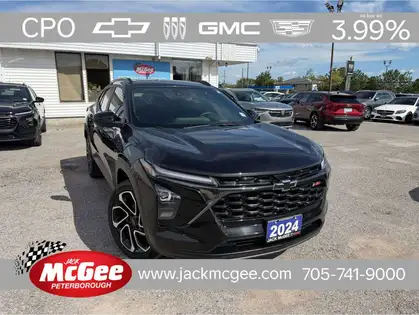 Black 2024 Chevrolet Trax SUV / Crossover Front-Wheel Drive 6-Speed Automatic
