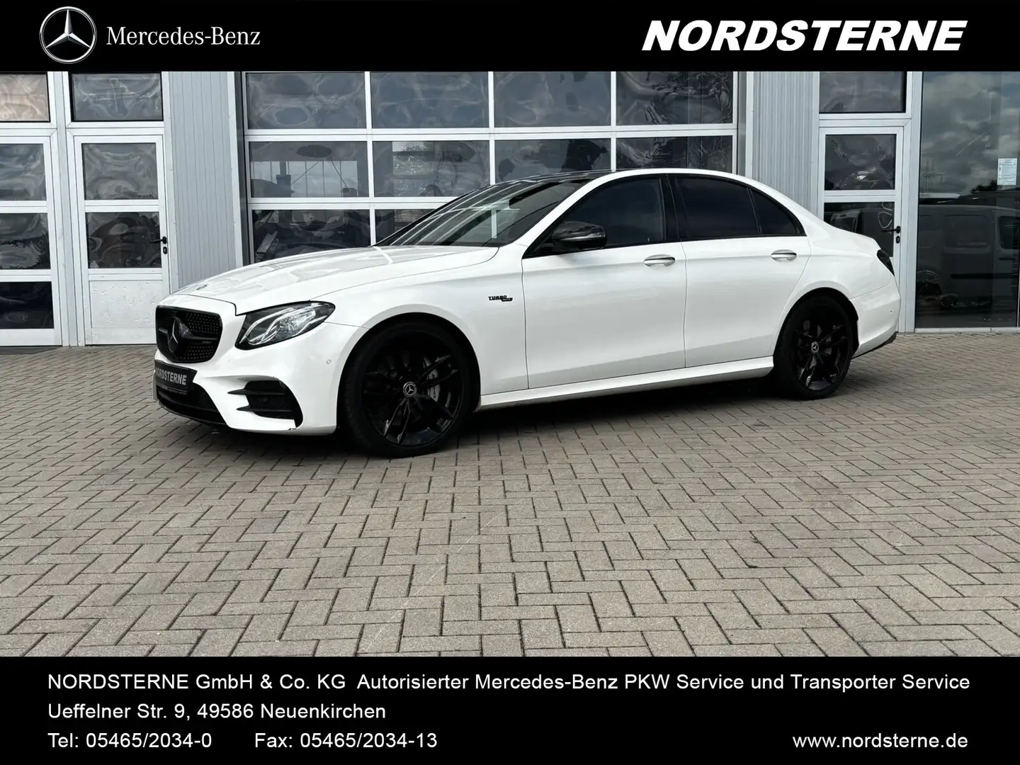 Mercedes-Benz E 53 AMG E 53 AMG 4M+ PANO+MASSAGE+DISTR.+MEMORY+HEAD-UP Weiß - 1
