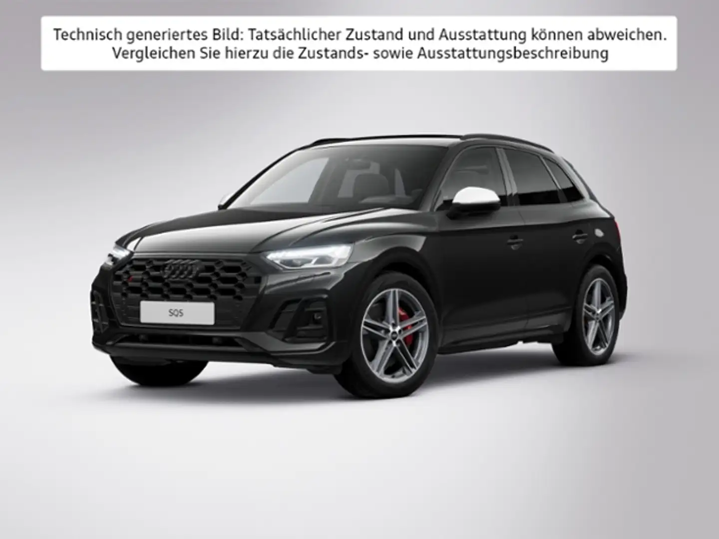Audi SQ5 basis 3.0TDI Tiptronic quattro *StbdHzng*B&O*Pano Schwarz - 2