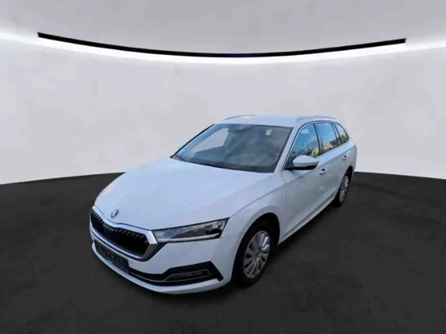 Skoda Octavia Combi 2.0 TDI DSG STYLE AHK+HEAD-UP+NAVI Weiß - 2