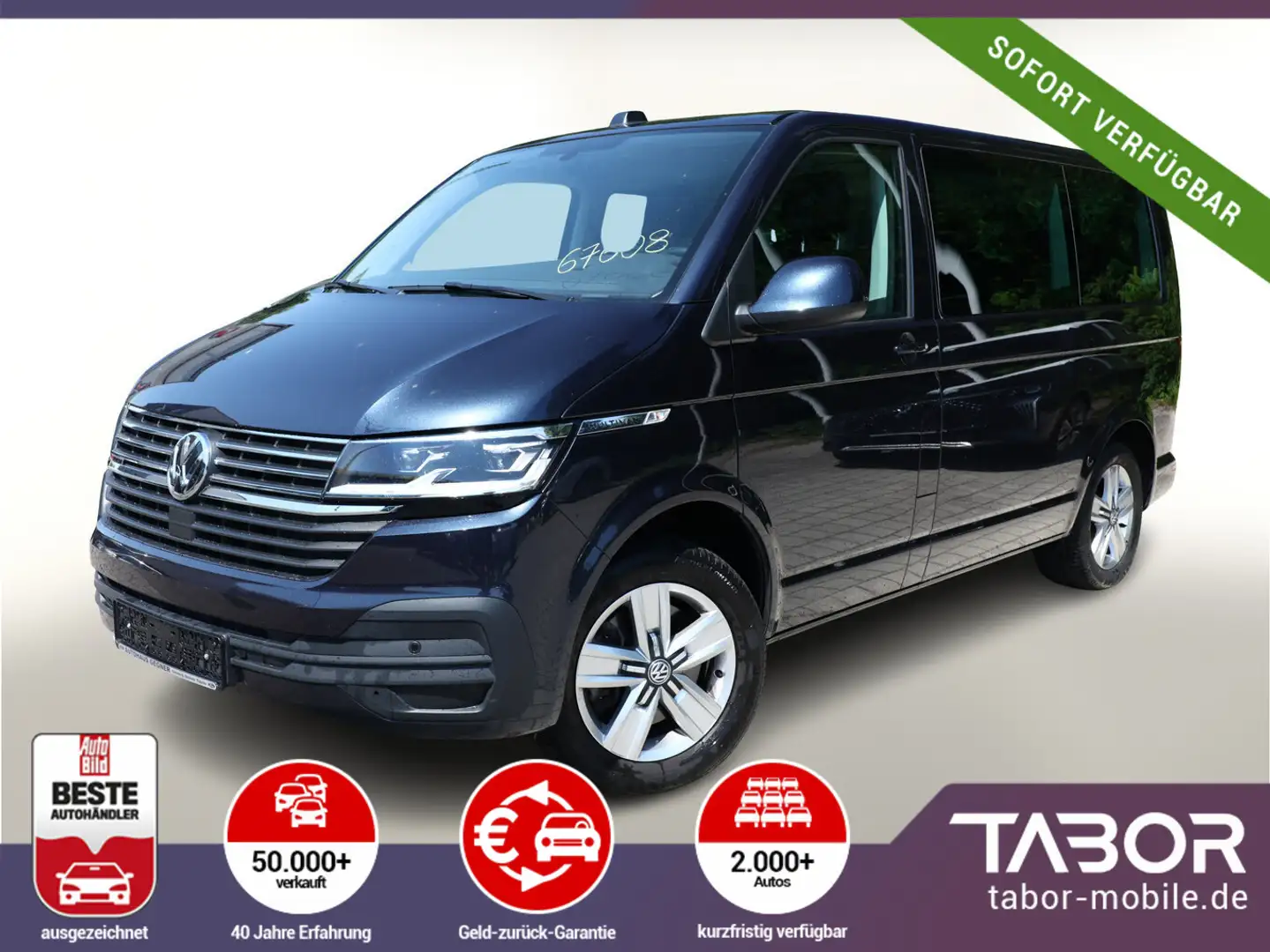 Volkswagen T6.1 Multivan 2.0 TDI 204 DSG 4M NavPro LED AHK Blau - 1