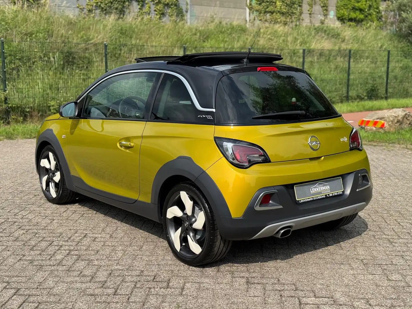 Opel Adam 1.4 TURBO ROCKS SCHUIFDAK I CRUISE I STOELVERW NWE Vert - 2