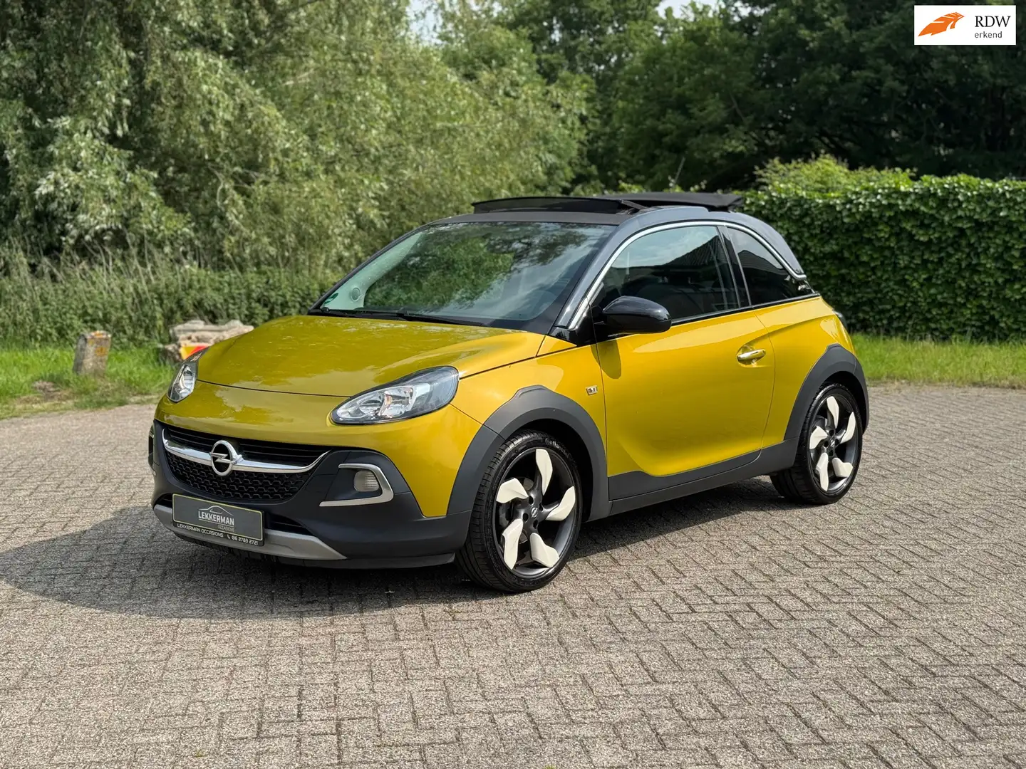 Opel Adam 1.4 TURBO ROCKS SCHUIFDAK I CRUISE I STOELVERW NWE Vert - 1
