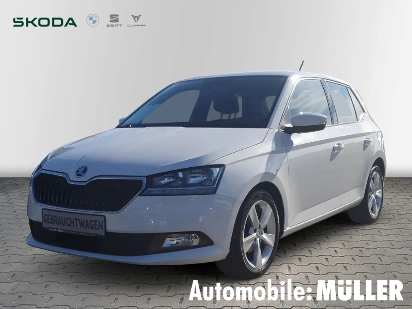 Skoda Fabia Cool Plus 1.0 MPI 44 kW 5-Gang* Klima*PDC hinten*D Weiß - 1