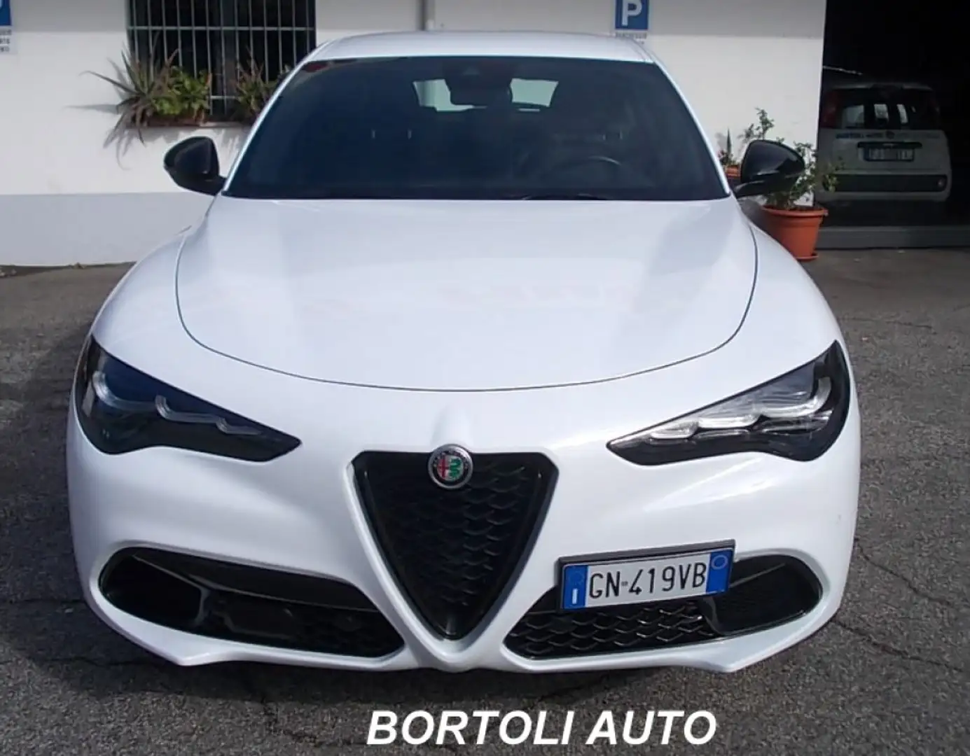 Alfa Romeo Stelvio 2.2 TD 210cv 37.000 KM MY23 AT8 Q4 SPRINT Bianco - 2