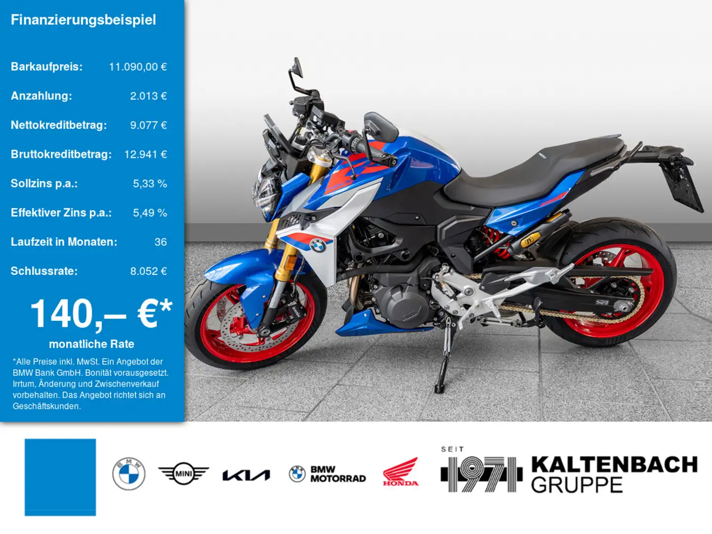 BMW F 900 R KOMFORT-P. DYNAMIC-P. GRIFFHEIZUNG Bleu - 1