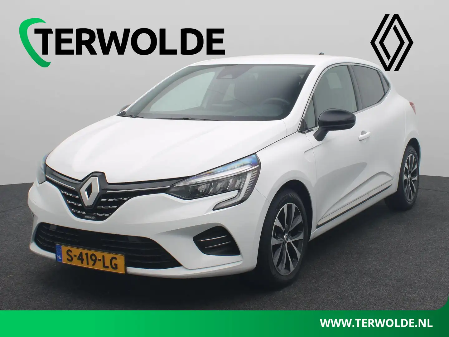 Renault Clio TCe 90 GPF Techno | Groot Navi | Parkeercamera | Wit - 1