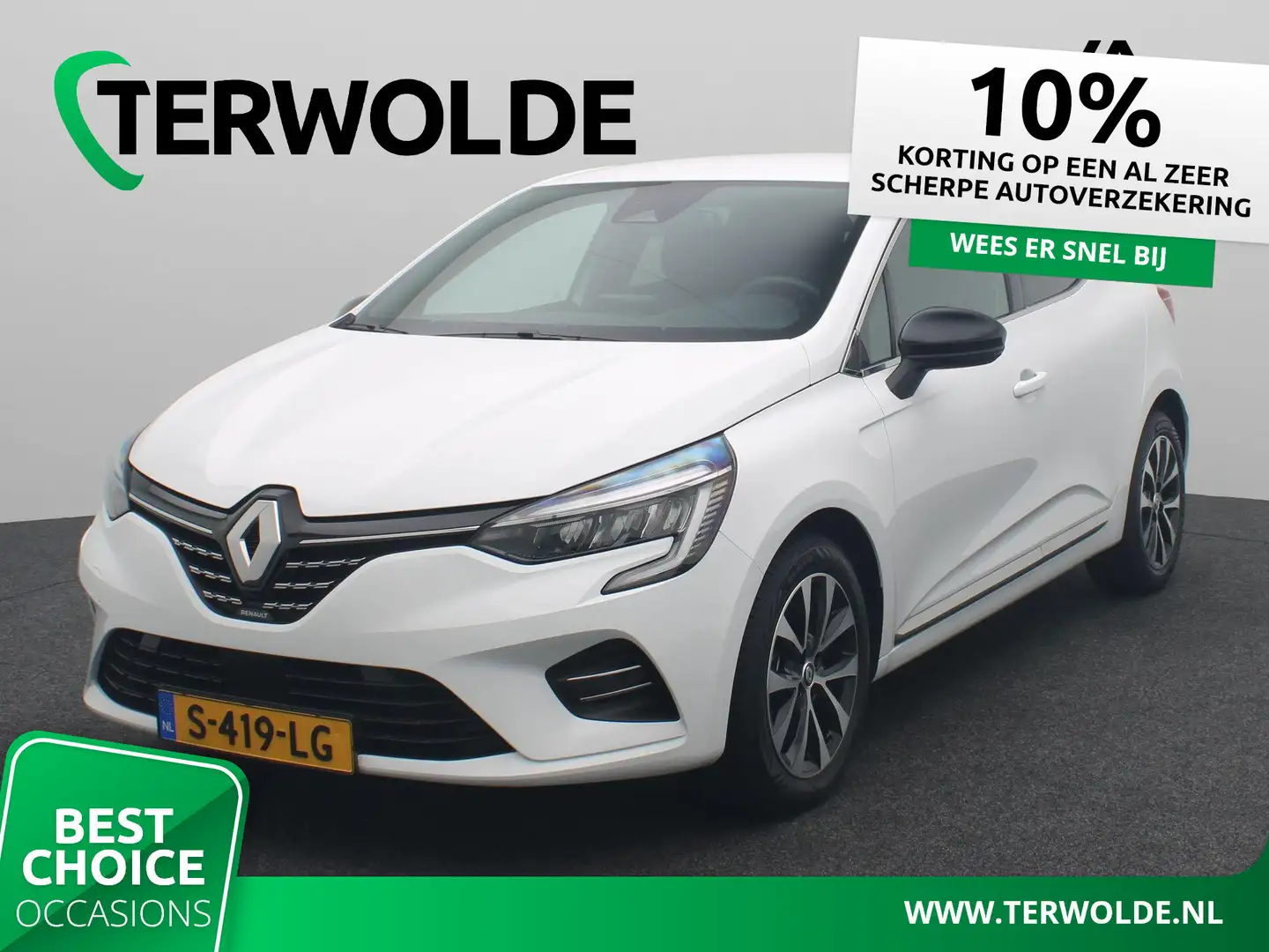 Renault Clio TCe 90 GPF Techno | Groot Navi | Parkeercamera | Blanc - 1