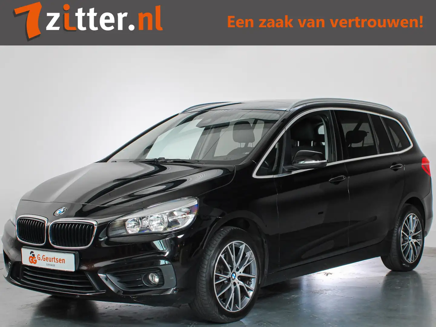 BMW 218 2-serie Gran Tourer 218i Essential 7-Persoons, Cru Zwart - 1