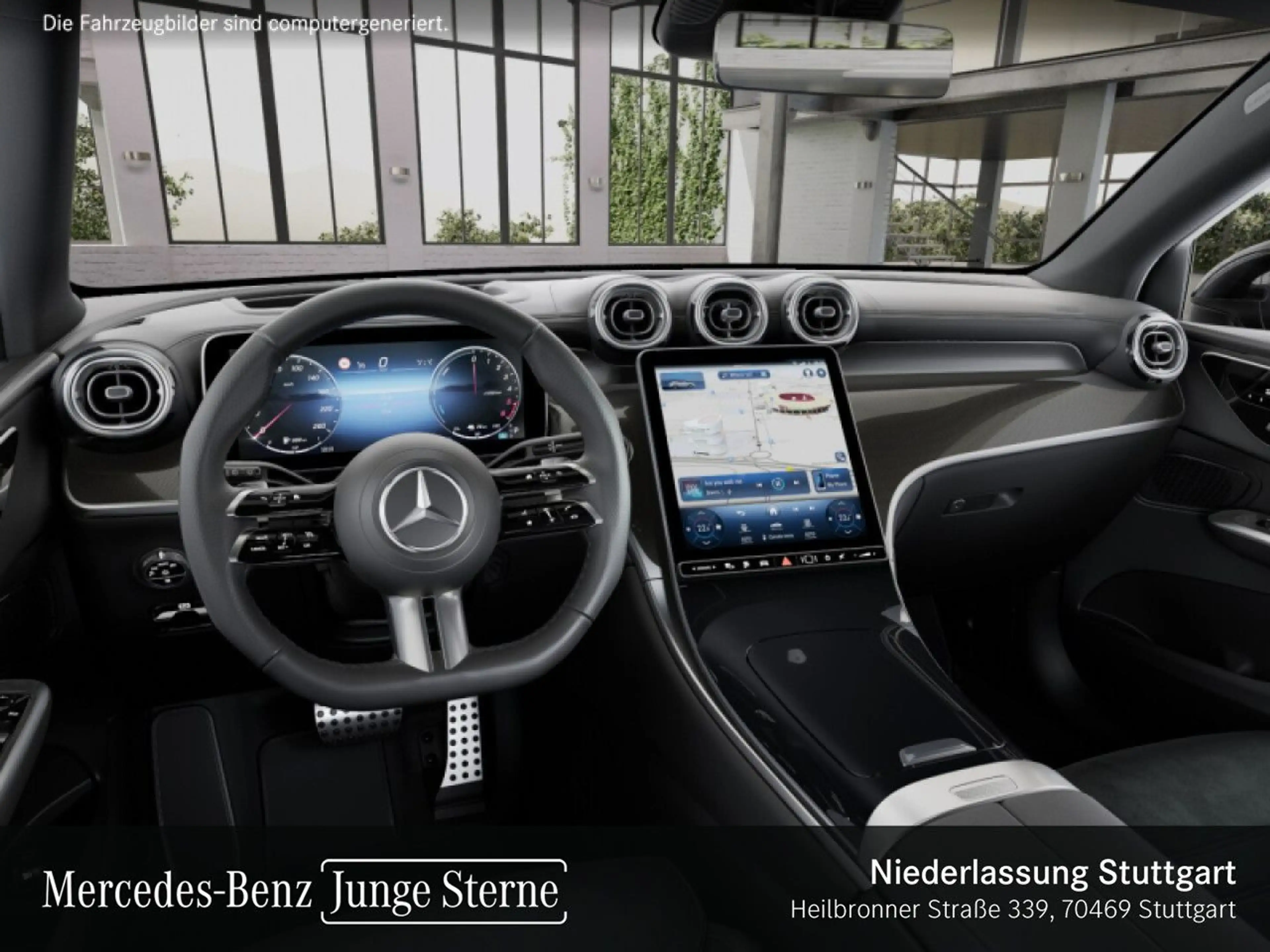 Mercedes-Benz GLC 300 de 4M AMG+NIGHT+PANO+360+AHK+TOTW+KEYLESS — photo 10