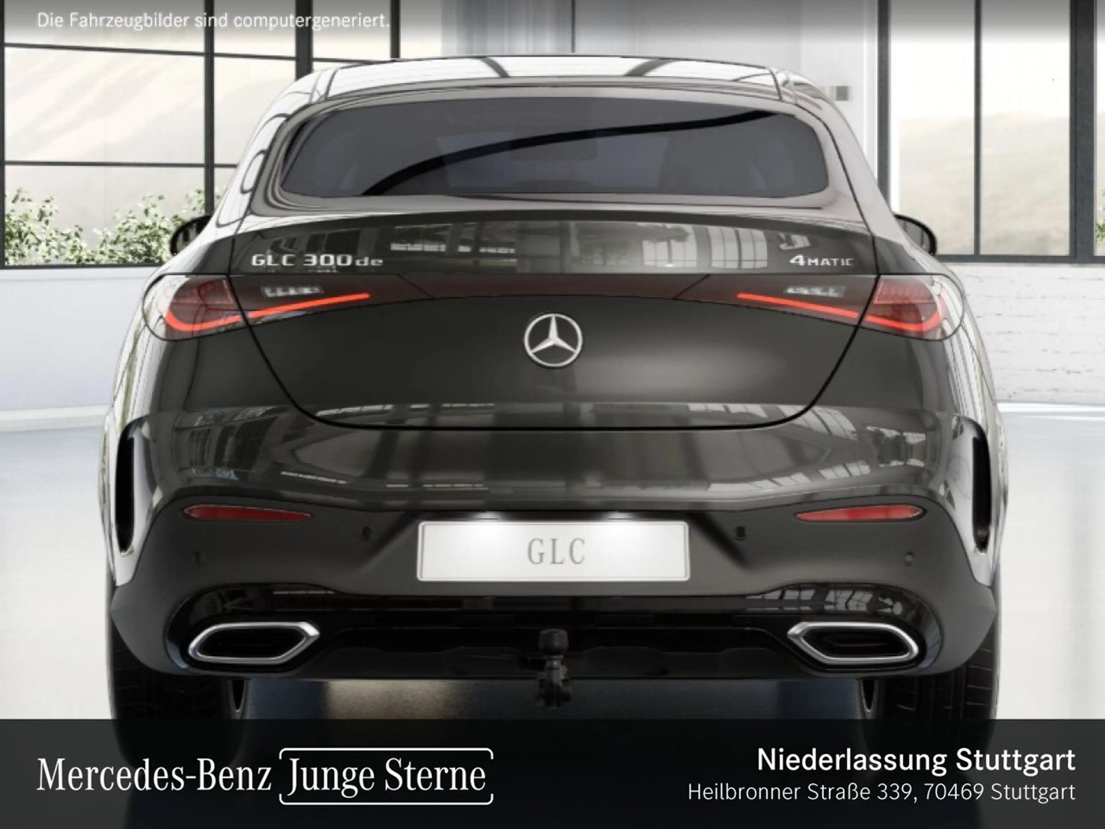 Mercedes-Benz GLC 300 de 4M AMG+NIGHT+PANO+360+AHK+TOTW+KEYLESS — photo 9