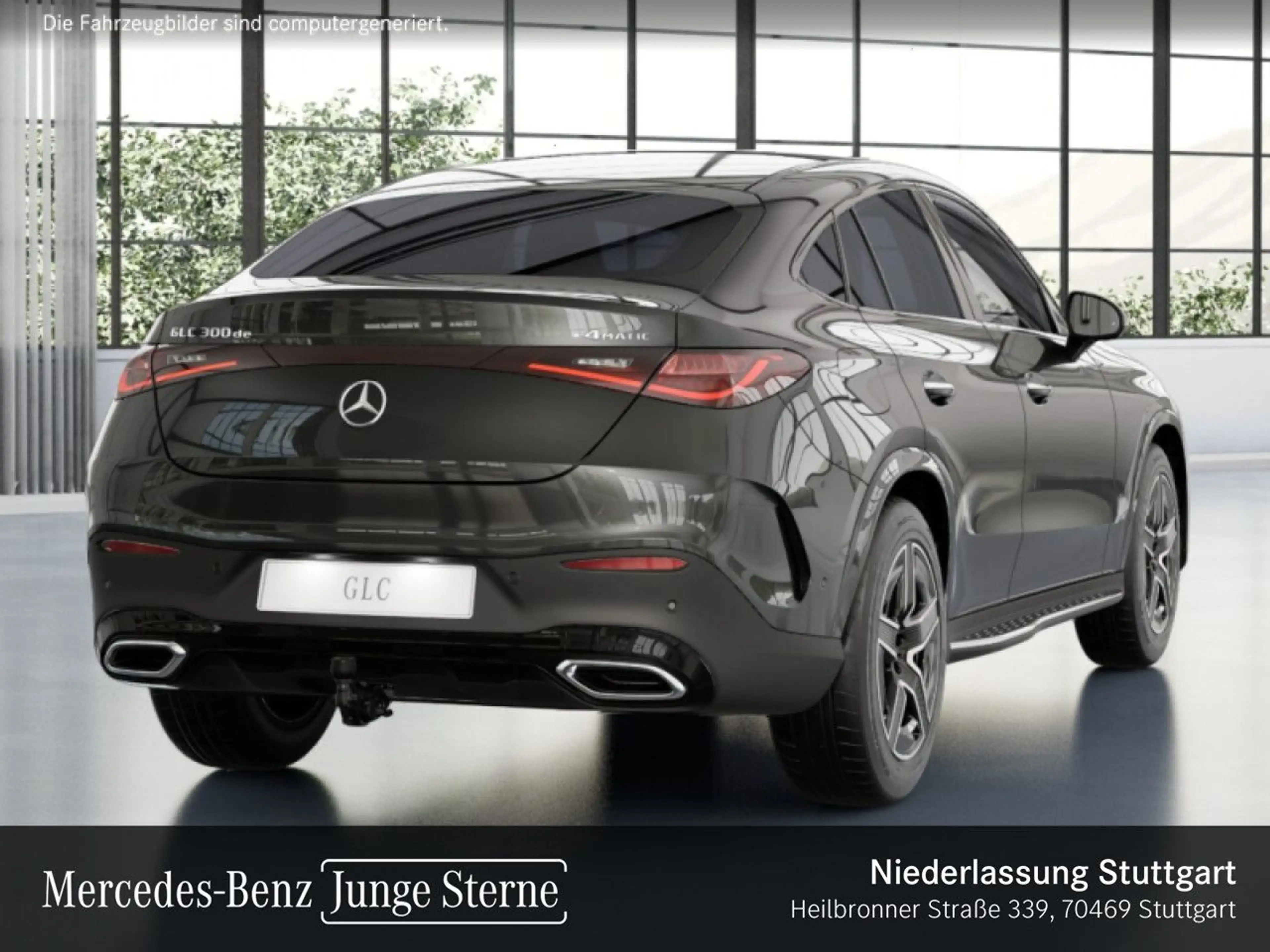 Mercedes-Benz GLC 300 de 4M AMG+NIGHT+PANO+360+AHK+TOTW+KEYLESS — photo 5