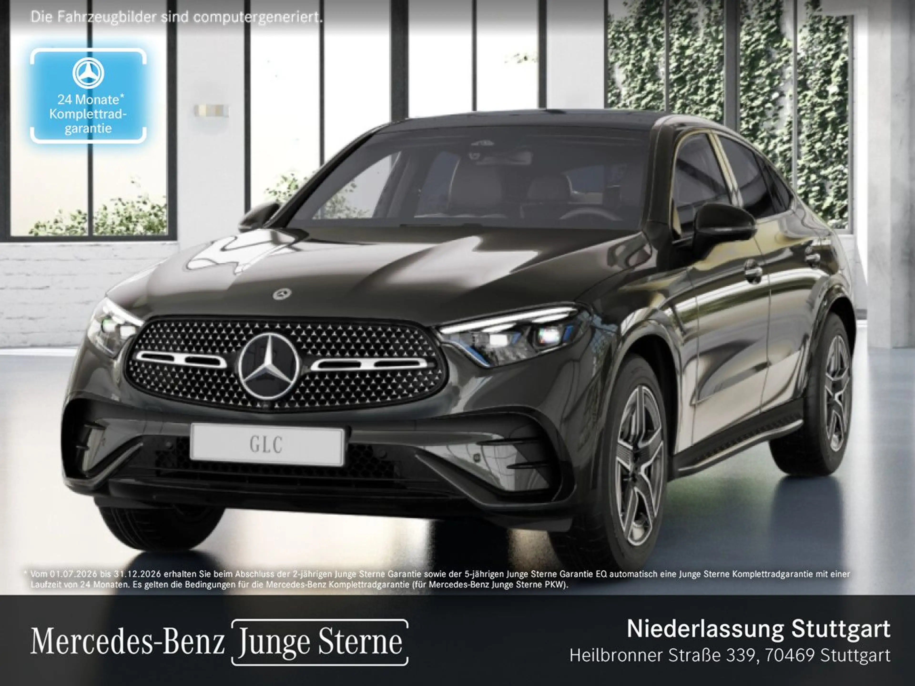 Mercedes-Benz GLC 300 de 4M AMG+NIGHT+PANO+360+AHK+TOTW+KEYLESS