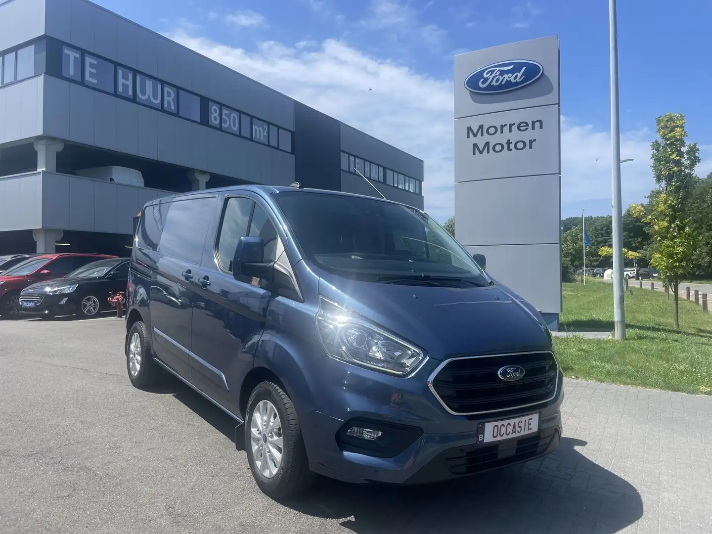 Ford Transit Custom LIMITED AUTOMAAT 3ZITPLAATSEN OC0498 *36834 Blauw - 1