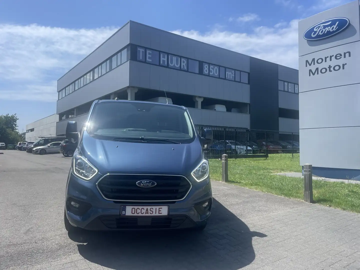 Ford Transit Custom LIMITED AUTOMAAT 3ZITPLAATSEN OC0498 *36834 Blauw - 2
