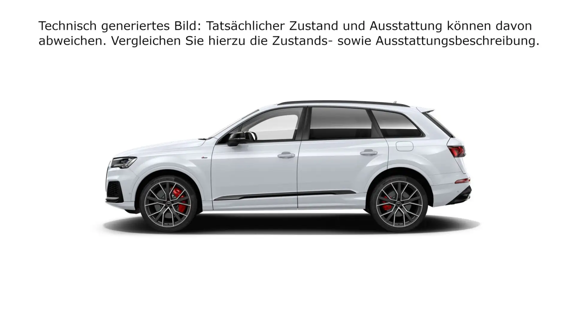 Audi Q7 SUV TFSI e S line S line 60 TFSI e quattro 34 Weiß - 2