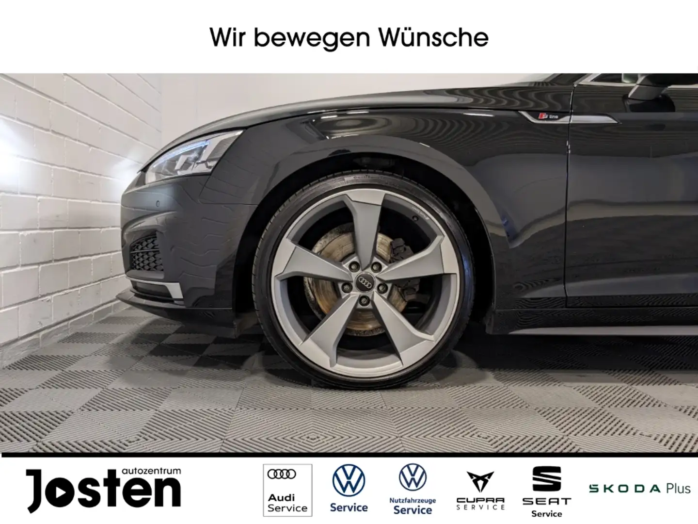 Audi A5 Coupe 40 TFSI design S line LED CarPlay e-Sitz Zwart - 2