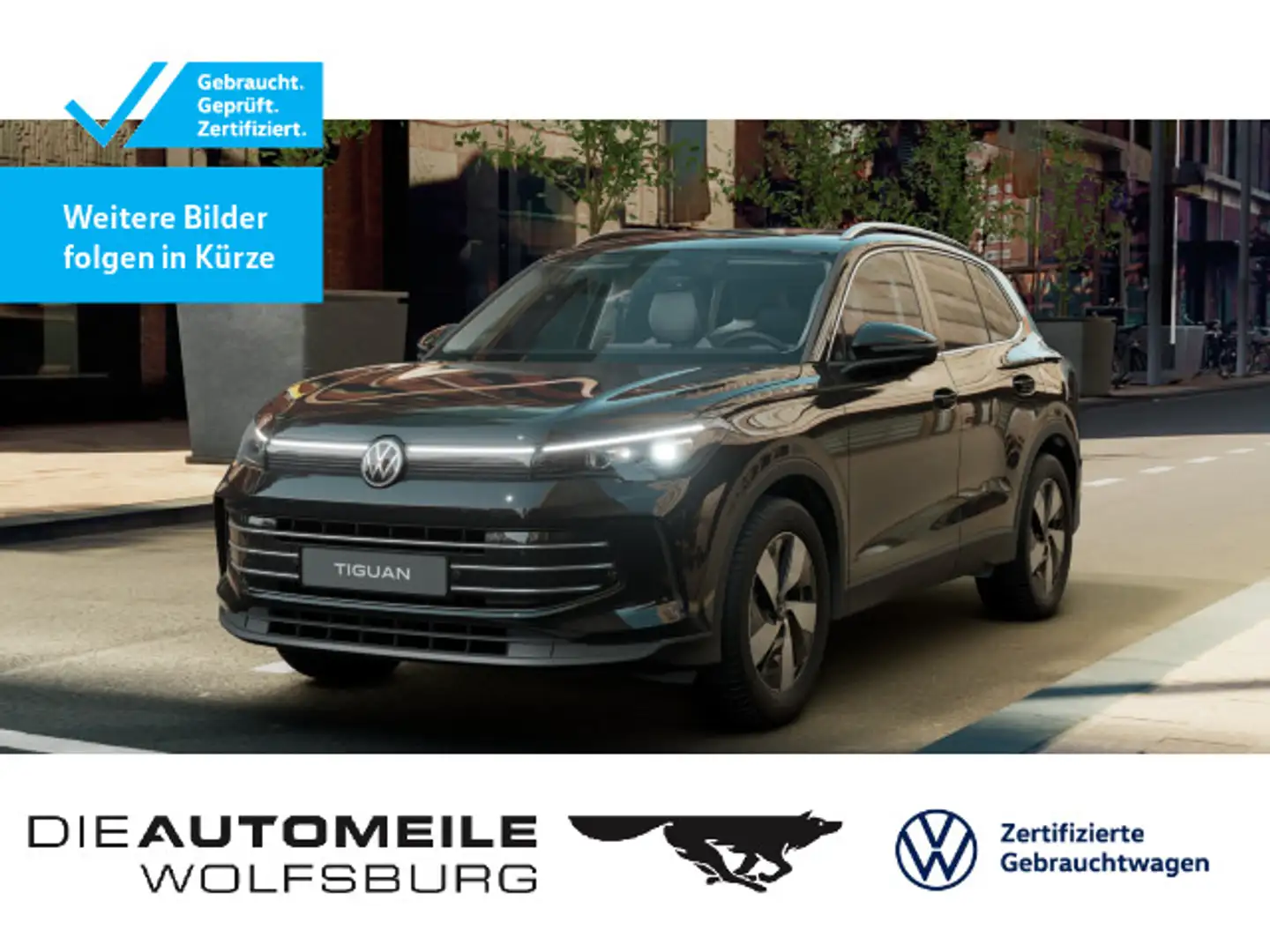Volkswagen Tiguan 2.0 TDI DSG Elegance neues Modell LED+/St Schwarz - 1