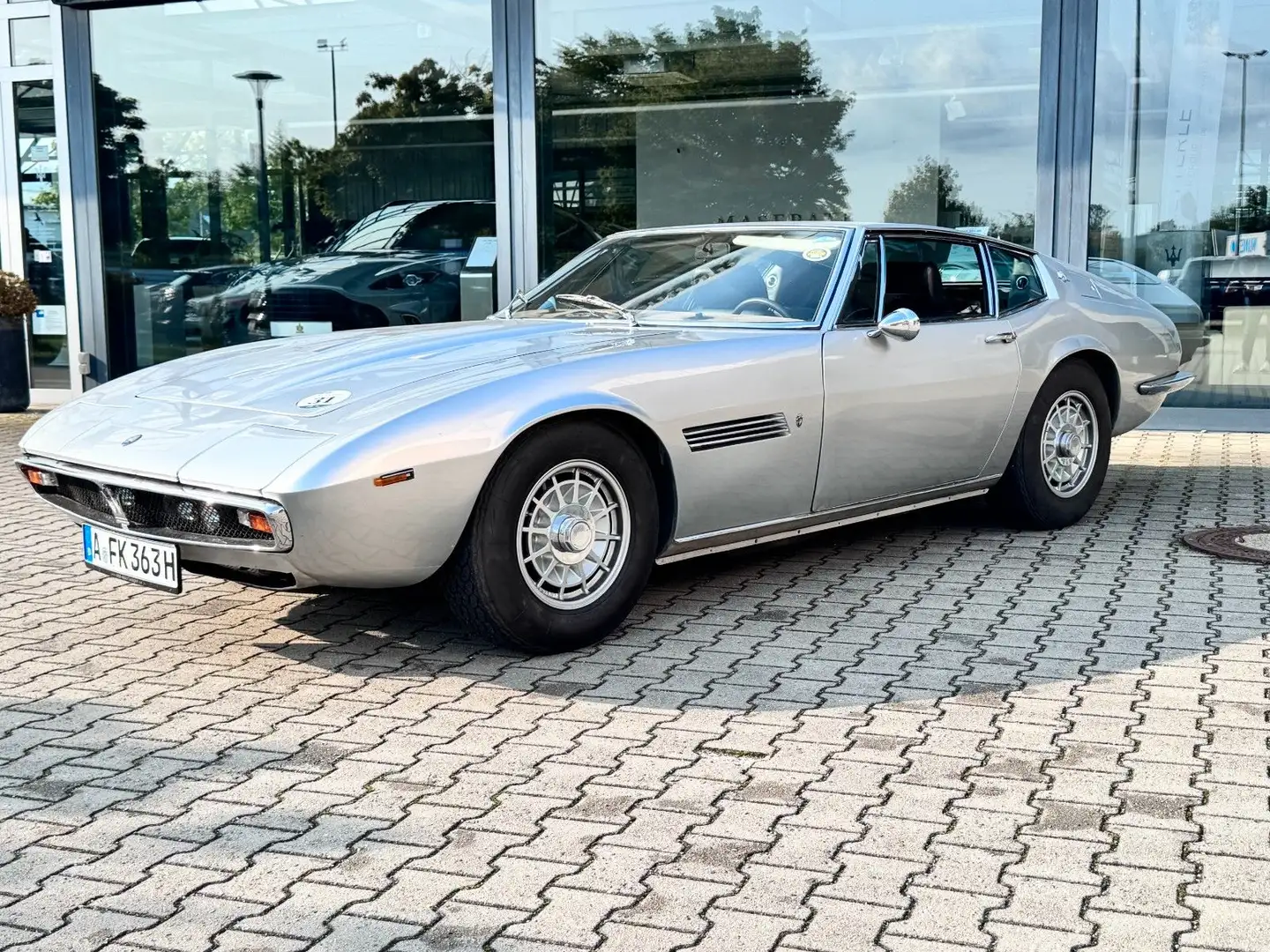 Maserati Ghibli SS, Matching Numbers, EUROPAAUSFÜHRUNG Zilver - 2