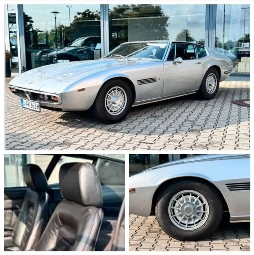 Maserati Ghibli SS, Matching Numbers, EUROPAAUSFÜHRUNG Zilver - 1