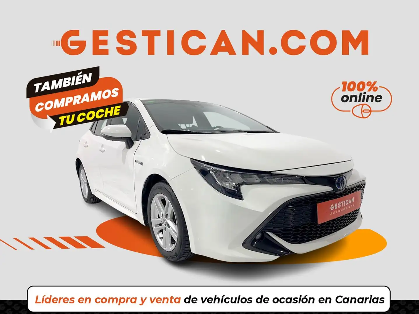 Toyota Corolla 1.8 125H ACTIVE TECH E-CVT Blanco - 1