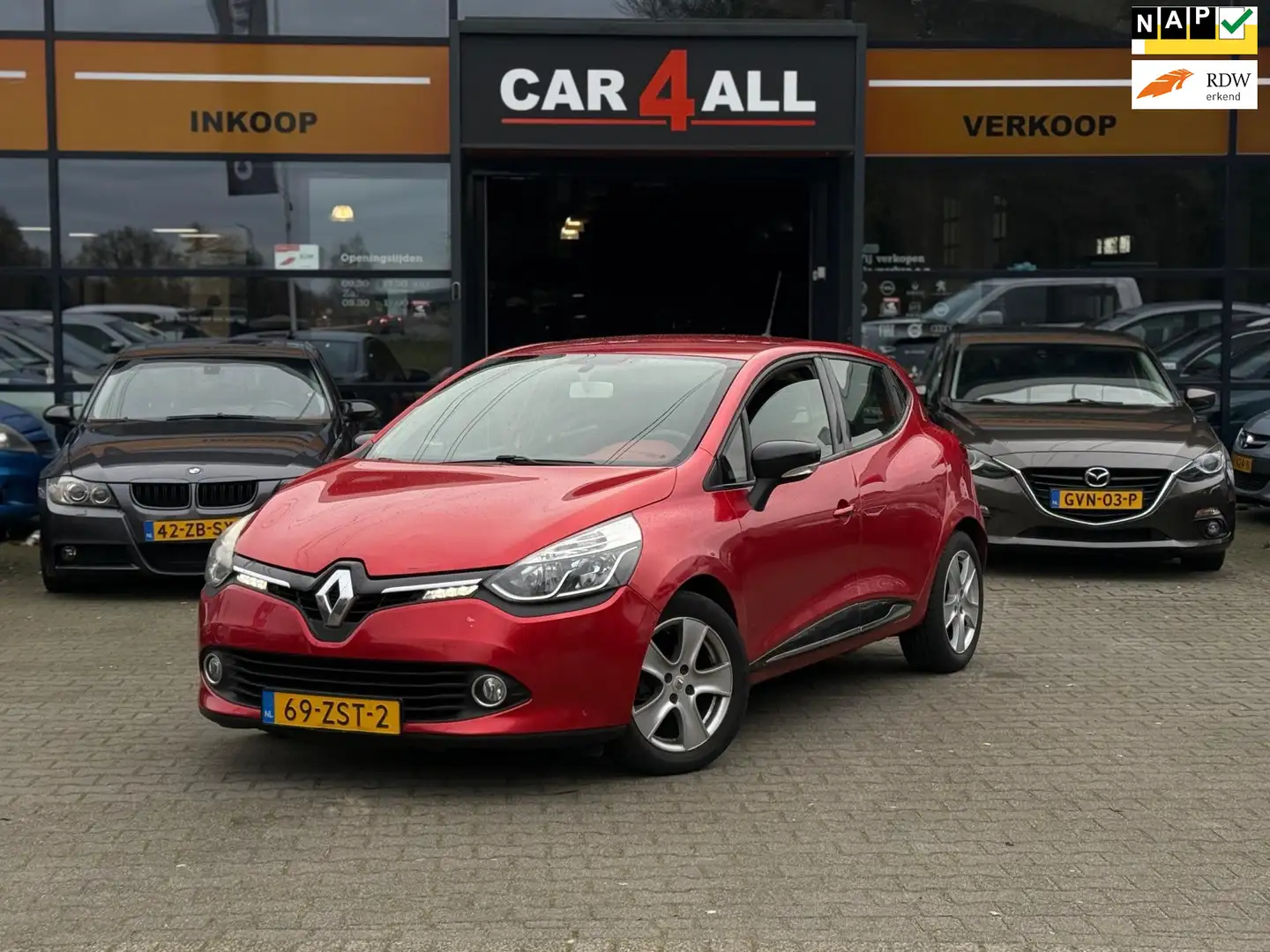 Renault Clio 0.9 TCe Dynamique CRUISE/AIRCO/APK 26-4-26/NAVI Rot - 1