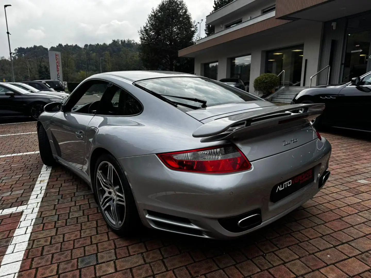 Porsche 997 Turbo Coupé|STEMMA POSCHE|FULL PELLE Argent - 2