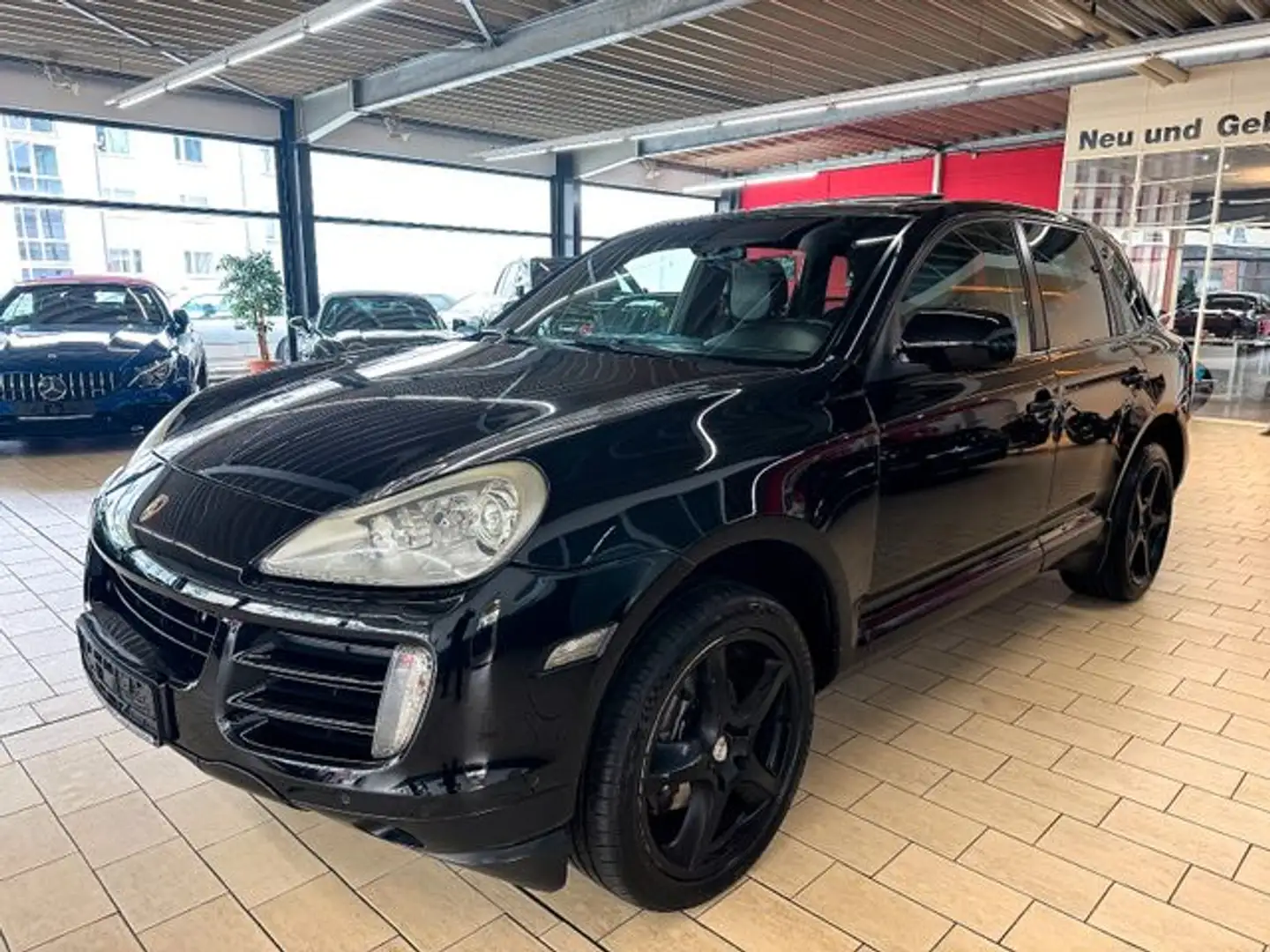 Porsche Cayenne DIESEL *NAVI+BI-XEN+LEDER+EGSD+20'ALU* Schwarz - 2