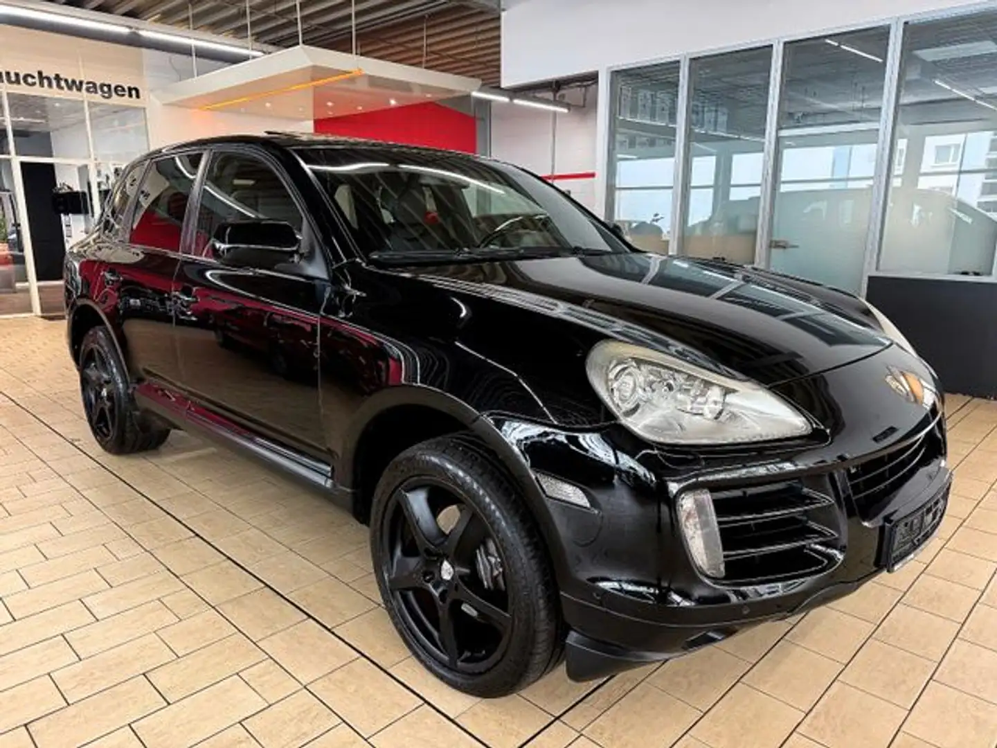 Porsche Cayenne DIESEL *NAVI+BI-XEN+LEDER+EGSD+20'ALU* Noir - 1
