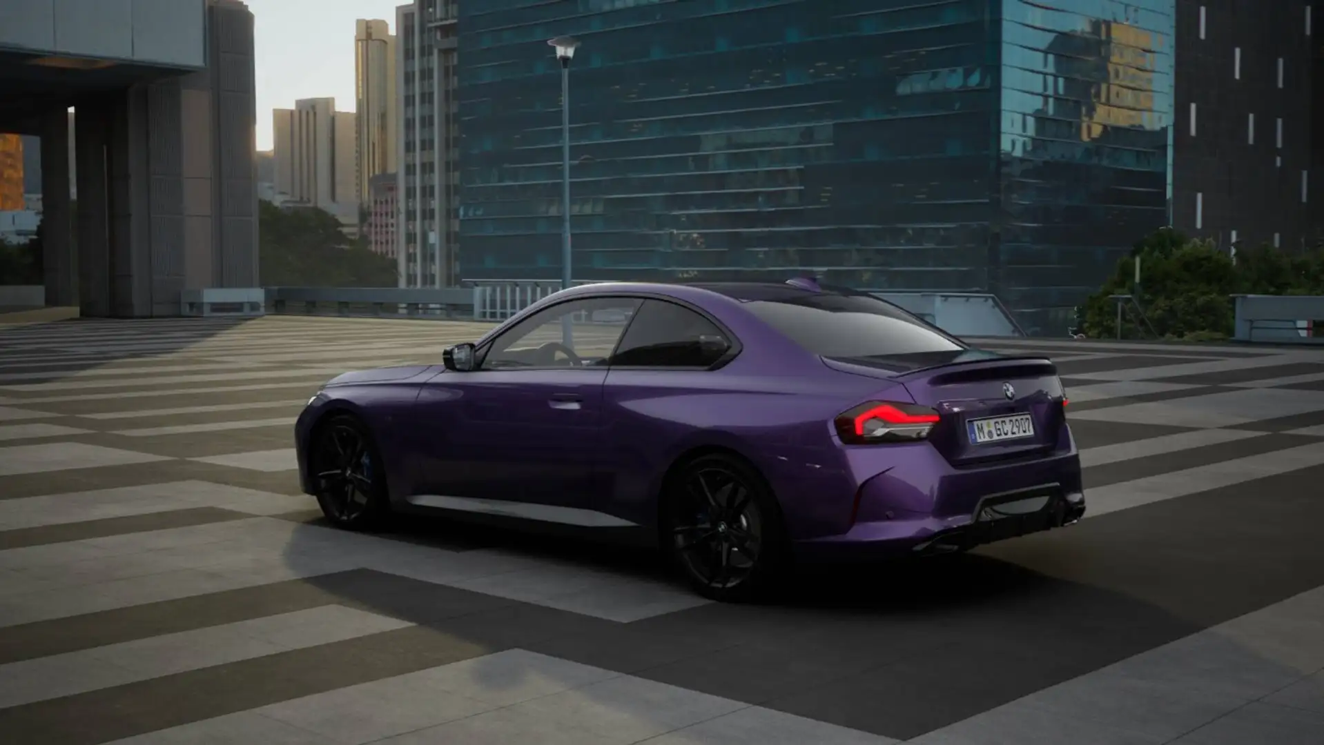 BMW 240 Mi xDrive Coupe HUD HiFi Shadow adapt. LED Violett - 2