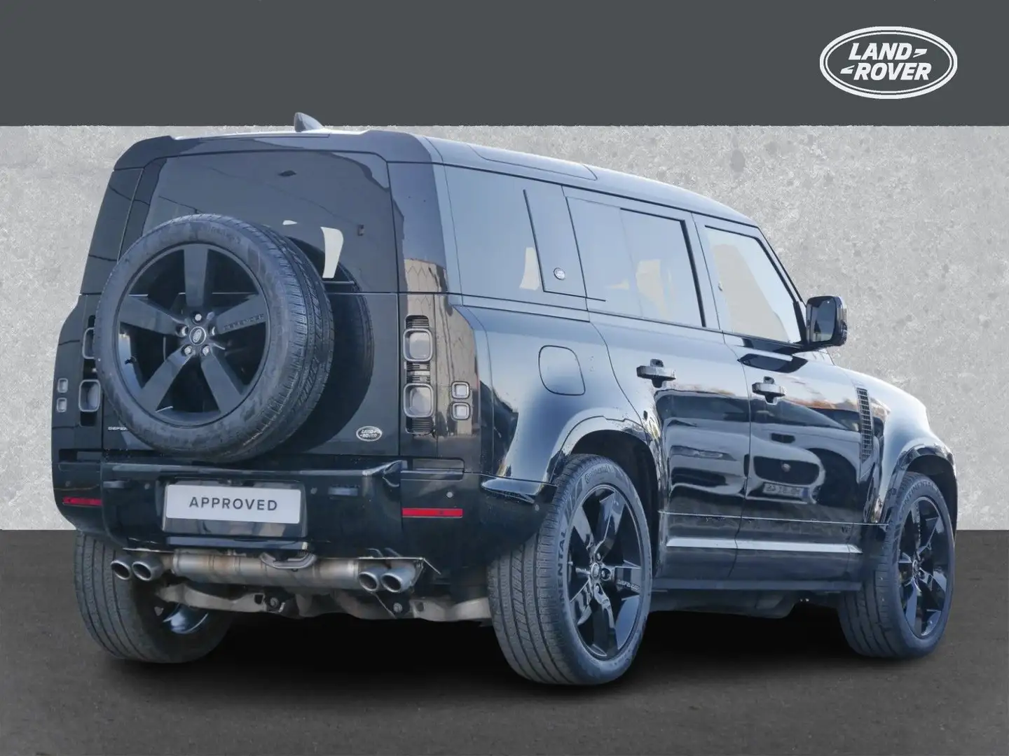 Land Rover Defender 110 V8 Negro - 2